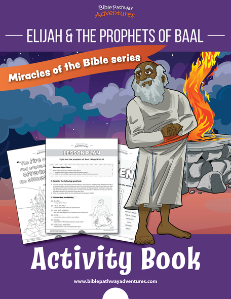 Elijah and the Prophets of Baal Activity Book