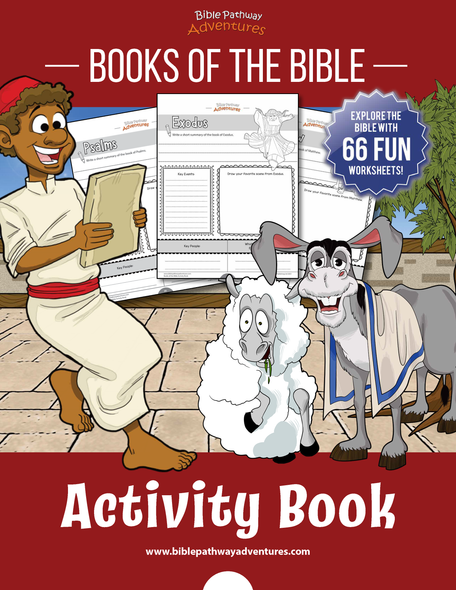 Books of the Bible Coloring Activity Book