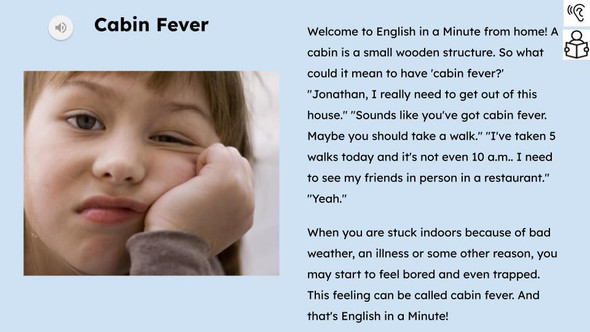 Cabin Fever Figurative Language Reading Passage and Activities