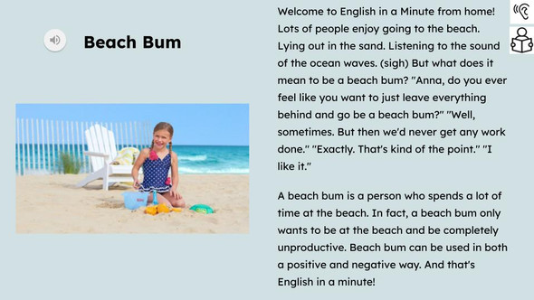 Beach Bum Figurative Language Reading Passage and Activities