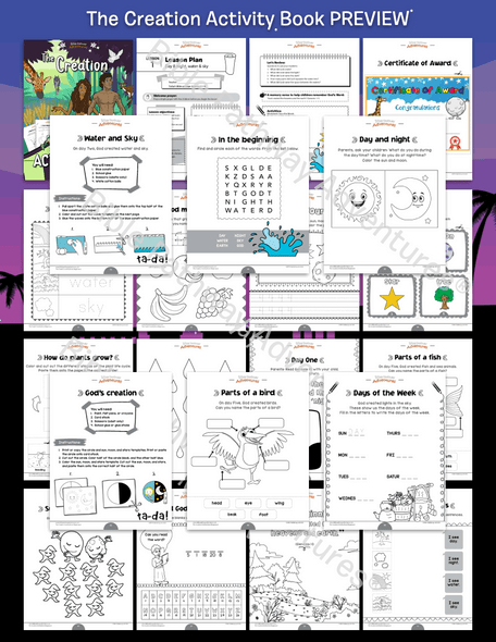 The Creation Activity Book for Beginners