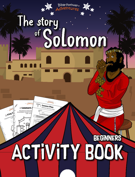 The story of Solomon Activity Book for Beginners