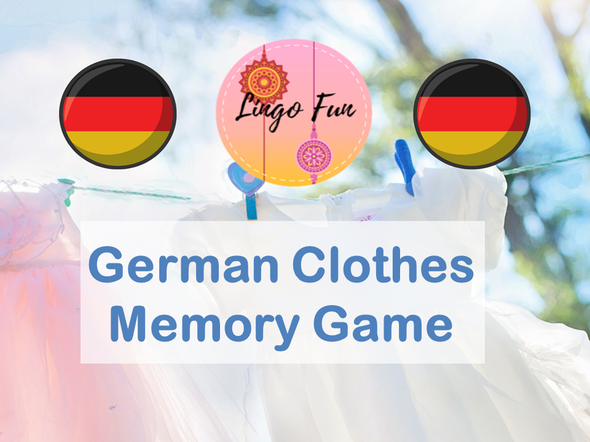 German Clothes Memory Game