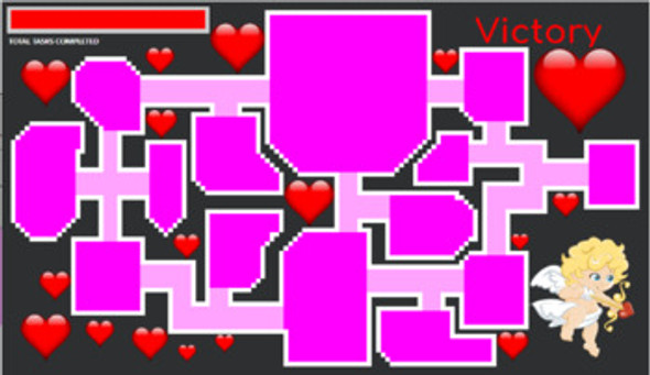 Middle School Valentines Day Math BUNDLE Game Escape Room Pixel Art DIGITAL CARD