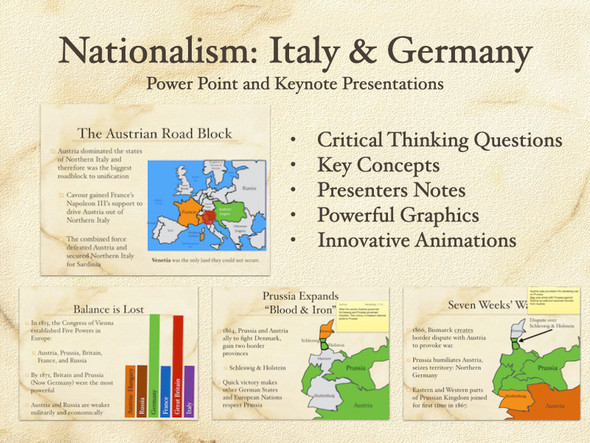 Nationalism Italy and Germany History Presentation