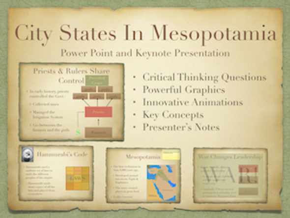 City-States In Mesopotamia History Presentation