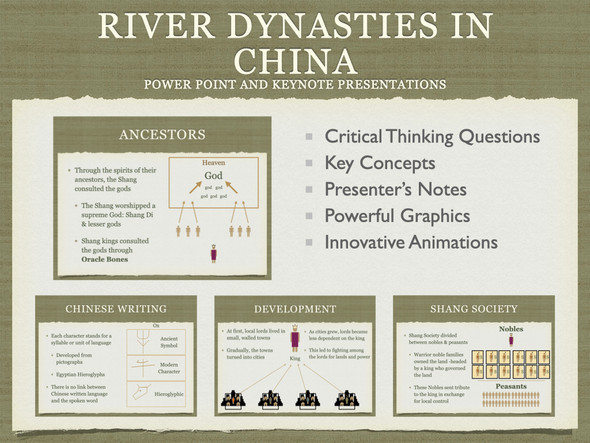 River Dynasties in China History Presentation