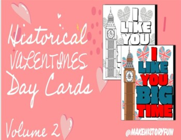 Big Ben "I Like You Big Time" Valentines Day Card