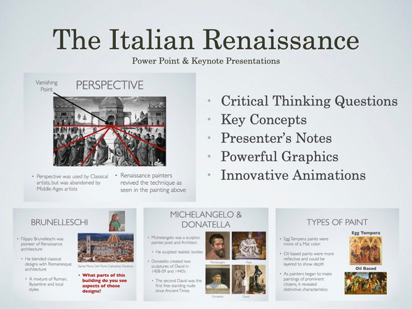 The Italian Renaissance History Presentation