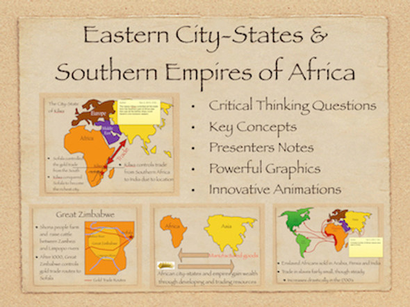 Eastern City-States and Southern Empires of Africa History Presentation