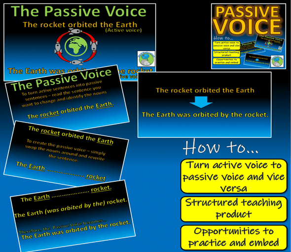 Using the Passive Voice: Active to Passive and Vice Versa - Learn and Embed