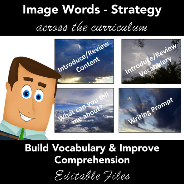 Reading & Writing Strategy: Build Vocabulary, Writing Content Area- Clouds