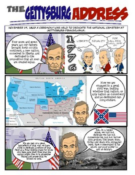 Abraham Lincoln Bundle-Comic, Puzzles, Fakebook & More