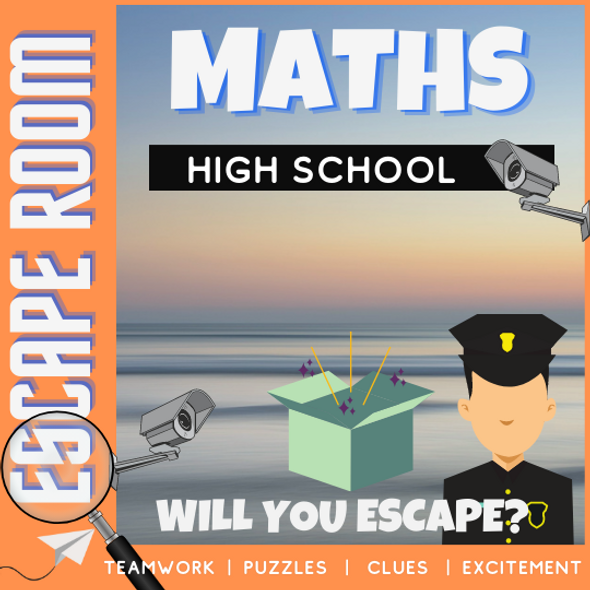 Maths High School Cre8tive Escape Room 