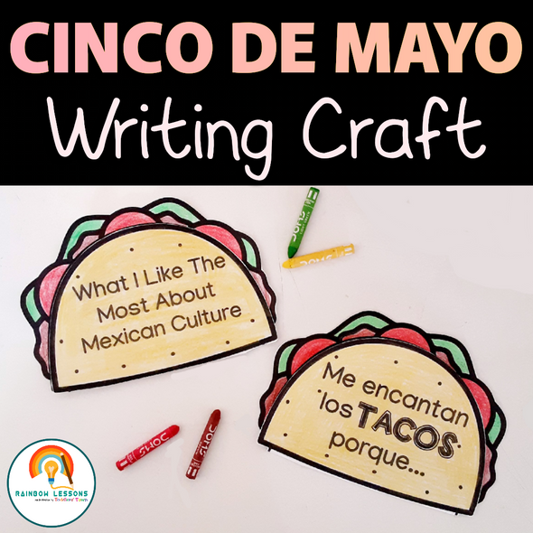 Cinco de Mayo Writing Crafts | Cinco de Mayo Activities | Cinco de Mayo Crafts