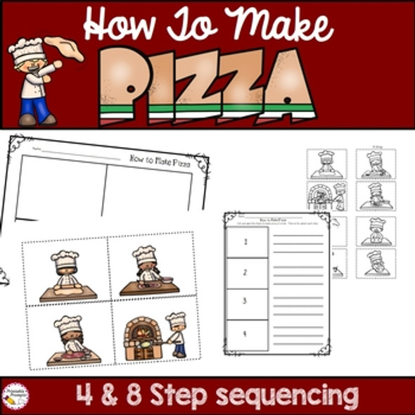 How to Make Pizza Sequencing and Procedural Writing