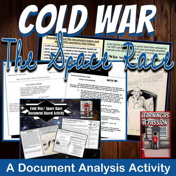 U.S. History | Cold War | Space Race | Mini-Document Based Activity U.S. History | Cold War | Space Race | Mini-Document Based Activity
