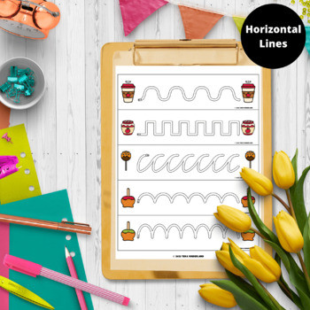 Fall Autumn Pre Writing Line Tracing Fine Motor Skill Activities