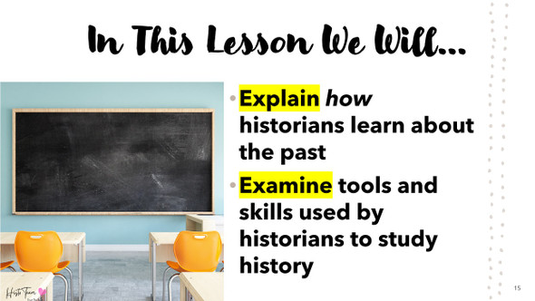 Think Like A Historian and Social Studies Skills Review Bundle