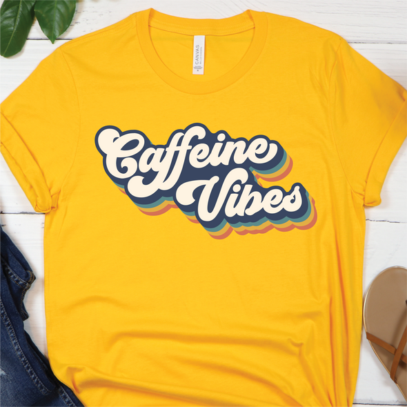 "Caffeine Vibes" T-Shirt