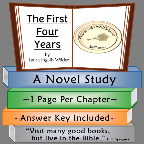 The First Four Years Novel Study- FREE