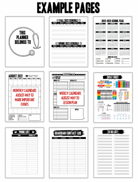 THE ULTIMATE HEALTH SCIENCE PLANNER 2022/23- Printed and Bound! FREE SHIPPING!