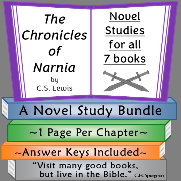 The Chronicles of Narnia Novel Studies Bundle