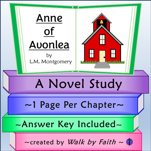 Anne of Avonlea Novel Study