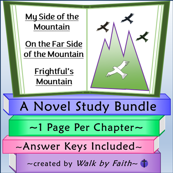 My Side of the Mountain Novel Studies Bundle