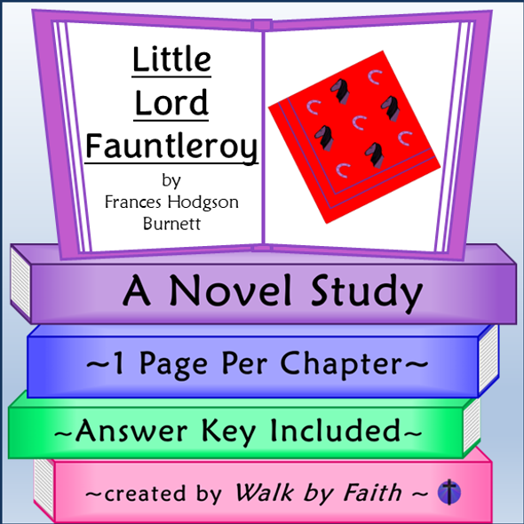 Little Lord Fauntleroy Novel Study