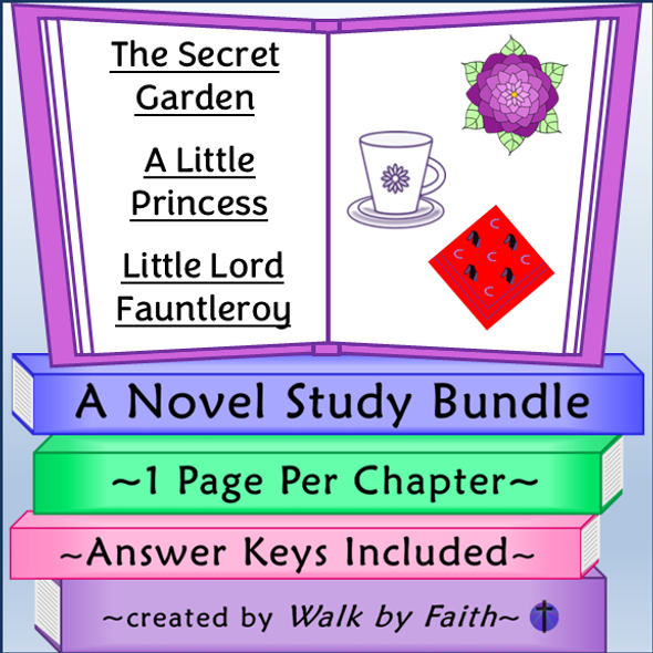 Frances Hodgson Burnett Novel Studies Bundle