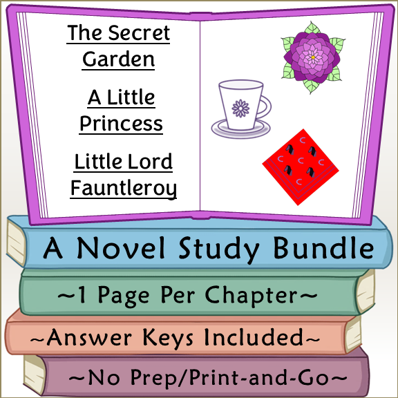 Frances Hodgson Burnett Novel Study Bundle