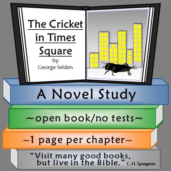 The Cricket in Times Square Novel Study