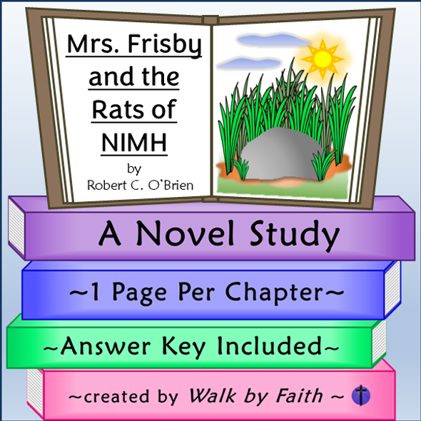 Mrs. Frisby and the Rats of NIMH Novel Study