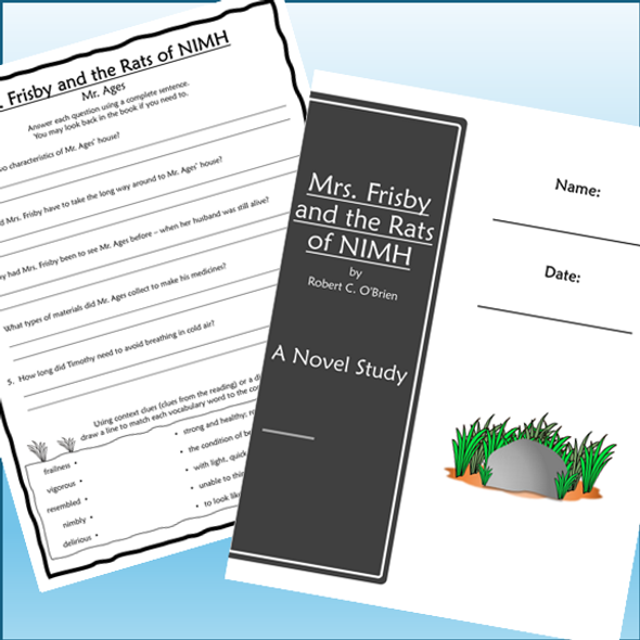 Mrs. Frisby and the Rats of NIMH Novel Study