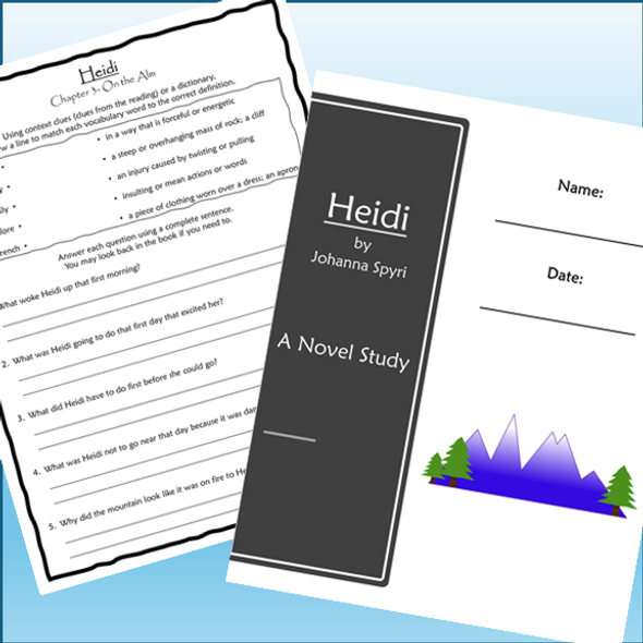 Heidi Novel Study