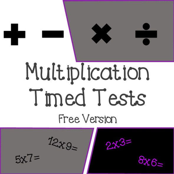 Free Multiplication Timed Tests