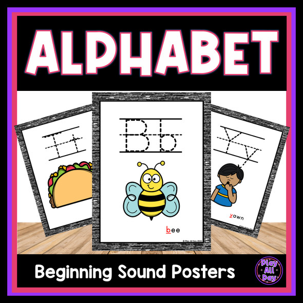 Alphabet Posters | Classroom Decor