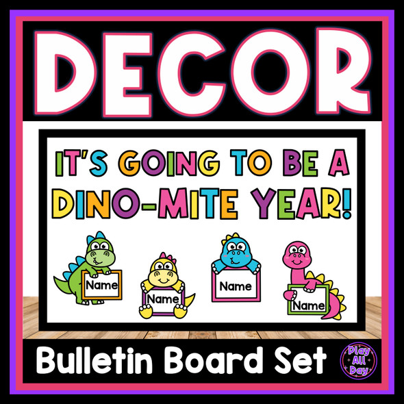 Dino-Mite Bulletin Board Set | Back to School Classroom Decor