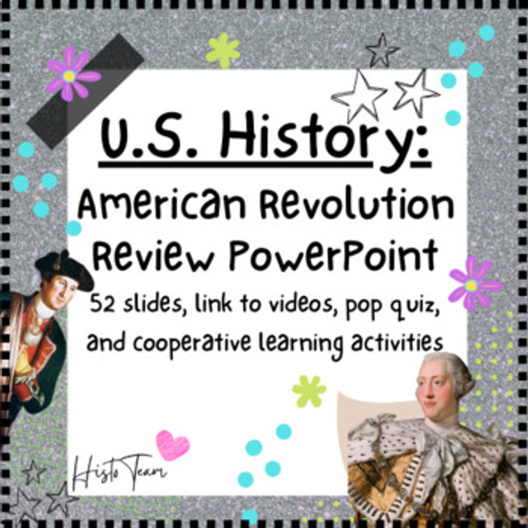 American Revolution Test Review PowerPoint