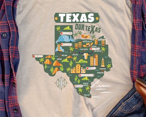 "Texas Landscape" T Shirt