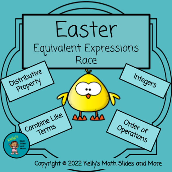 Easter Equivalent Expressions Race