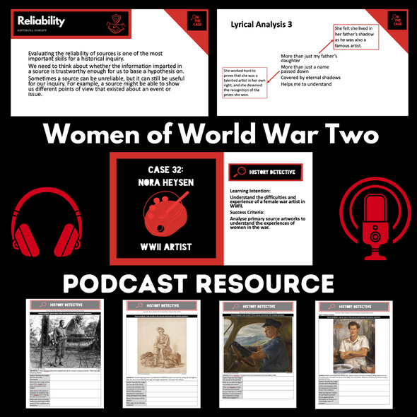 Women of WWII Nora Heysen War Artist Podcast Resource