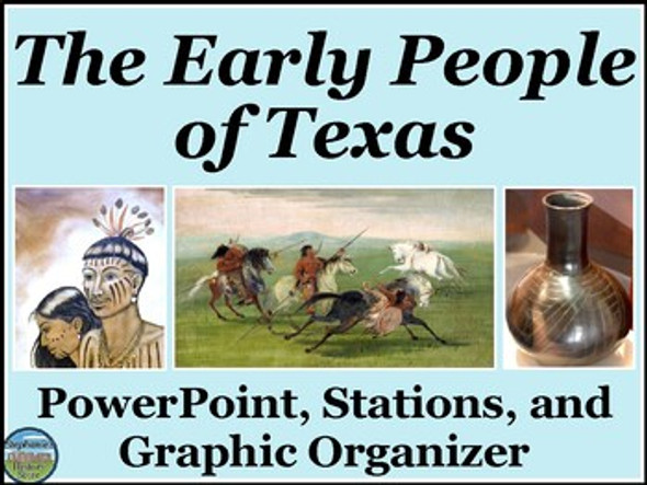 The Early People of Texas PowerPoint and Activities