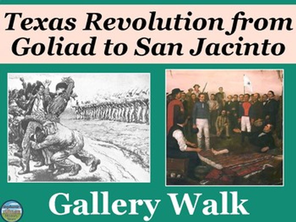 The End of the Texas Revolution Gallery Walk