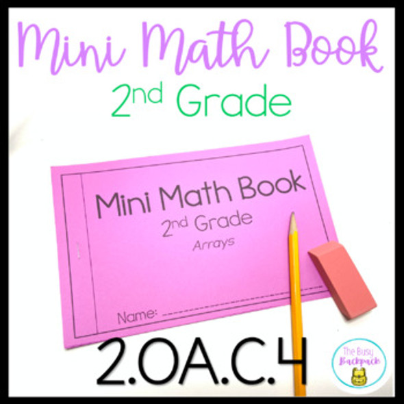 2nd Grade Math Arrays 2.OA.C.4