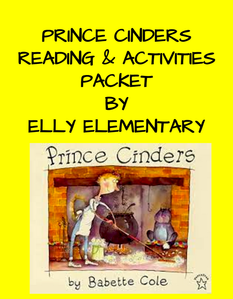 PRINCE CINDERS READING LESSONS & ACTIVITIES