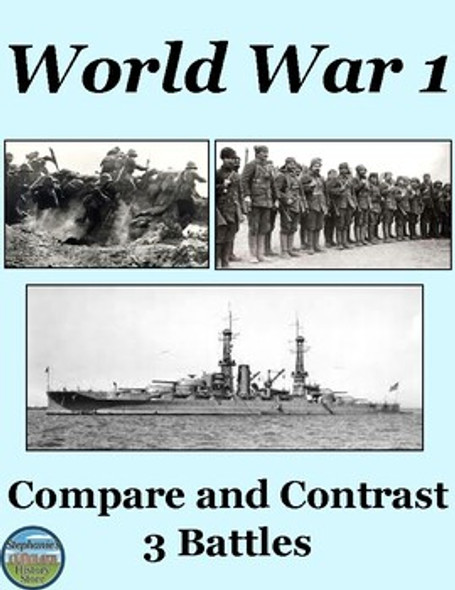 WW1 Battles Primary Source Analysis