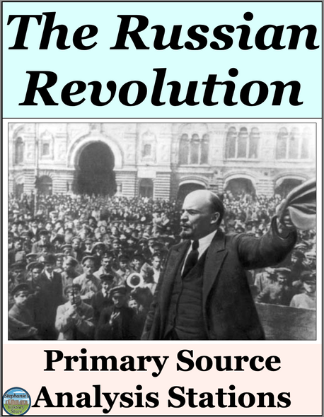 Russian Revolution Primary Source Analysis Stations Activity