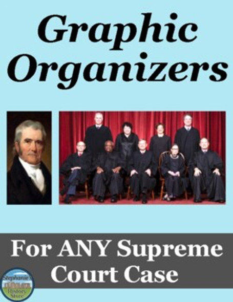 Supreme Court Case Graphic Organizers